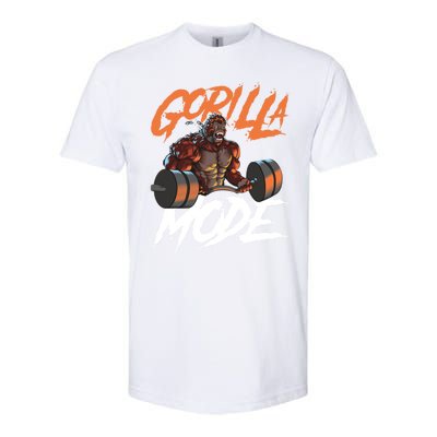 Gorilla Mode Gym Beast Workout Weights Lifting Power Gift Softstyle CVC T-Shirt