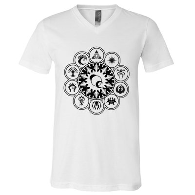 Gathering Magic Guild For Magic Lover V-Neck T-Shirt