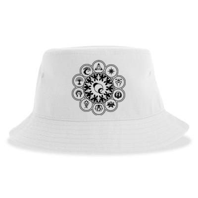 Gathering Magic Guild For Magic Lover Sustainable Bucket Hat