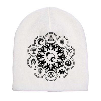 Gathering Magic Guild For Magic Lover Short Acrylic Beanie