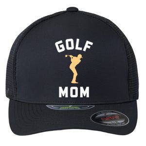 Golf Mom Gift Flexfit Unipanel Trucker Cap