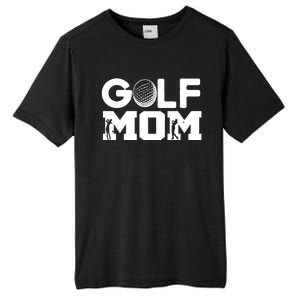 Golf Mom Gift Tall Fusion ChromaSoft Performance T-Shirt