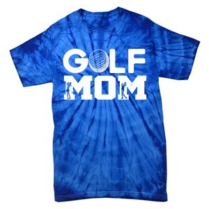 Golf Mom Gift Tie-Dye T-Shirt