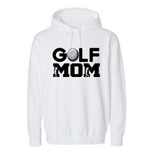 Golf Mom Gift Garment-Dyed Fleece Hoodie