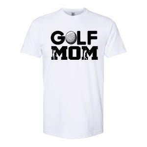 Golf Mom Gift Softstyle CVC T-Shirt