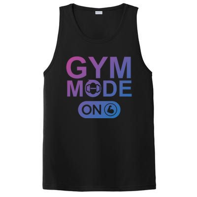 Gym Mode Gift That Says Gym Mode On Beast Gym Mode Gift PosiCharge Competitor Tank