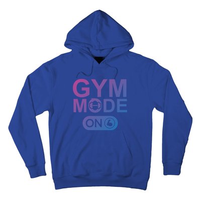 Gym Mode Gift That Says Gym Mode On Beast Gym Mode Gift Hoodie