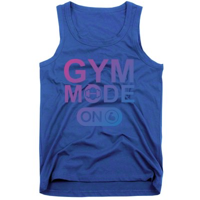 Gym Mode Gift That Says Gym Mode On Beast Gym Mode Gift Tank Top