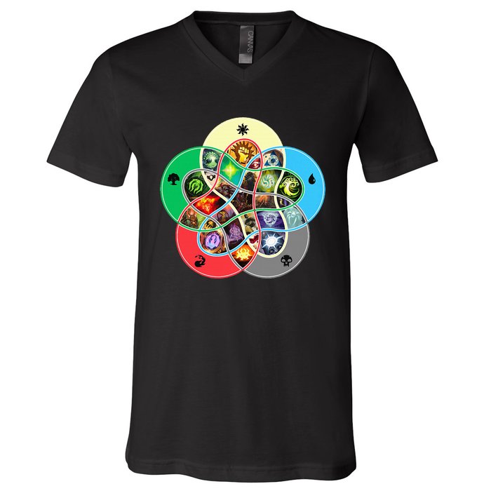 Gathering Magic Guild For Magic Lover V-Neck T-Shirt