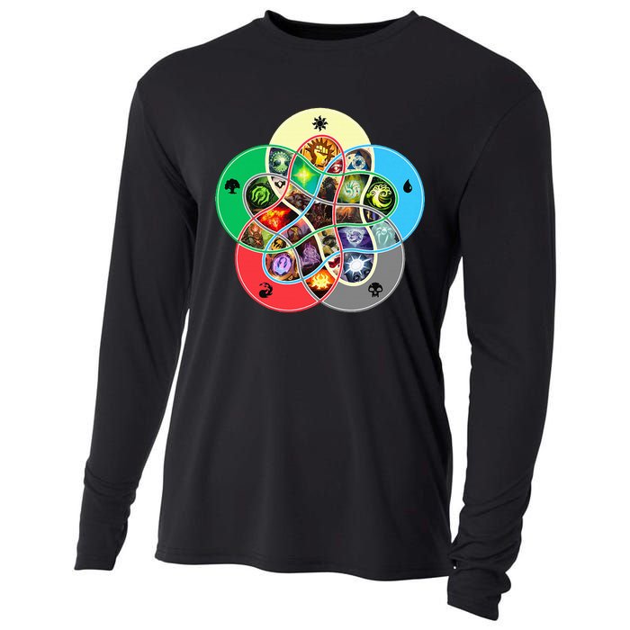 Gathering Magic Guild For Magic Lover Cooling Performance Long Sleeve Crew