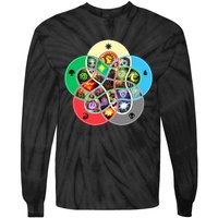 Gathering Magic Guild For Magic Lover Tie-Dye Long Sleeve Shirt