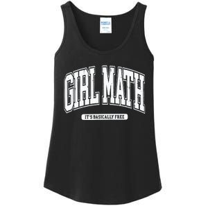 Girl Math Ladies Essential Tank