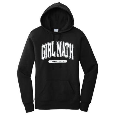 Girl Math Women's Pullover Hoodie