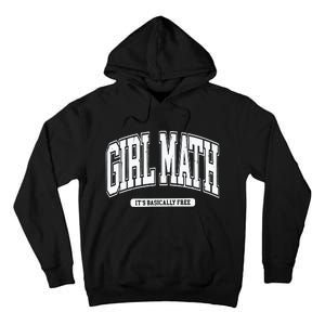 Girl Math Tall Hoodie