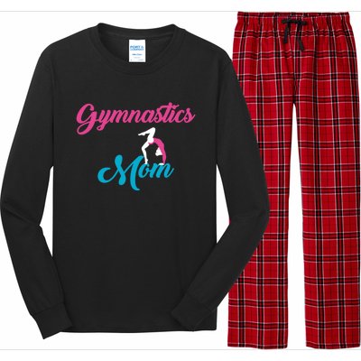 Gymnastics Mom Gift Mom Support Gift Gymnast Gift Cool Gift Long Sleeve Pajama Set