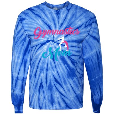 Gymnastics Mom Gift Mom Support Gift Gymnast Gift Cool Gift Tie-Dye Long Sleeve Shirt