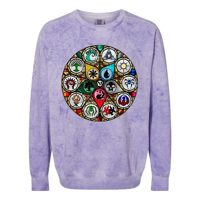 Gathering Magic Guild For Magic Lover Colorblast Crewneck Sweatshirt