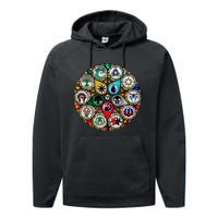 Gathering Magic Guild For Magic Lover Performance Fleece Hoodie