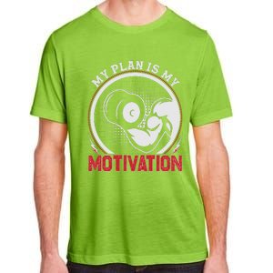 Gym Motivation Graphic Adult ChromaSoft Performance T-Shirt