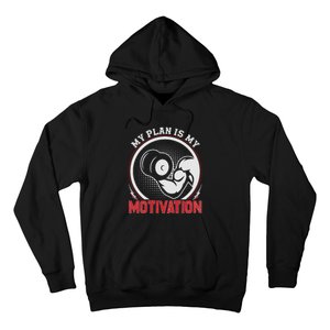 Gym Motivation Graphic Hoodie