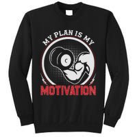 Gym Motivation Graphic Sweatshirt