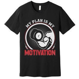 Gym Motivation Graphic Premium T-Shirt