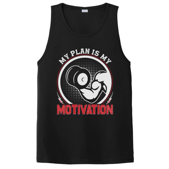 Gym Motivation Graphic PosiCharge Competitor Tank