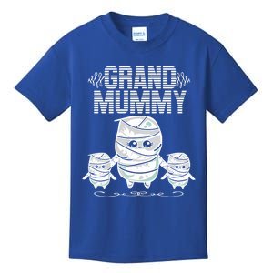 Grand Mummy Grandma Halloween Costume Funny Nana Spooky Cute Gift Kids T-Shirt