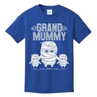 Grand Mummy Grandma Halloween Costume Funny Nana Spooky Cute Gift Kids T-Shirt