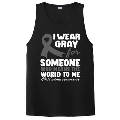 Glioblastoma Multiforme Gbm Advocate Astrocytoma Brain Tumor Gift PosiCharge Competitor Tank