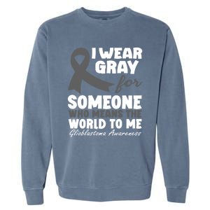 Glioblastoma Multiforme Gbm Advocate Astrocytoma Brain Tumor Gift Garment-Dyed Sweatshirt