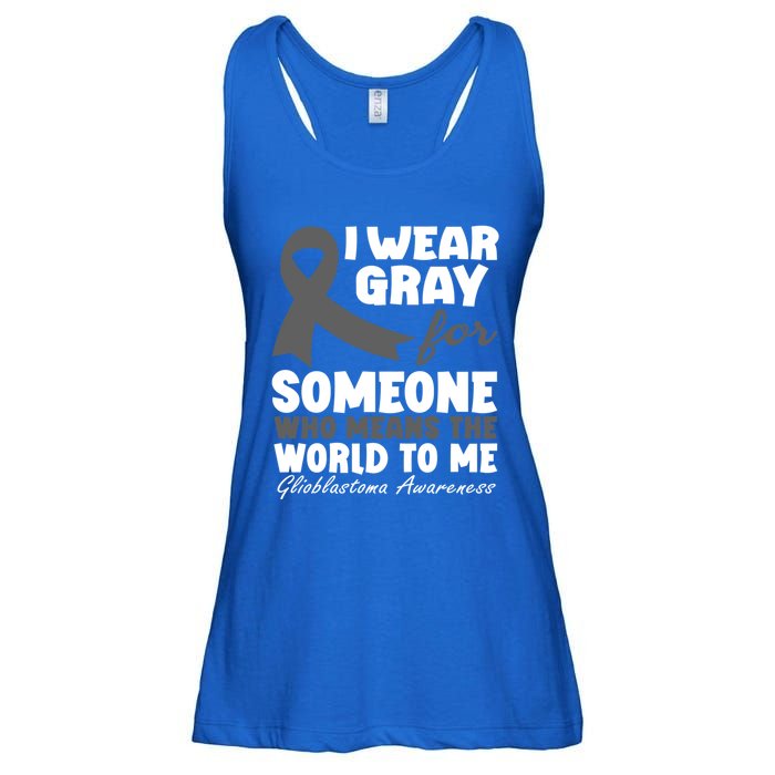 Glioblastoma Multiforme Gbm Advocate Astrocytoma Brain Tumor Gift Ladies Essential Flowy Tank