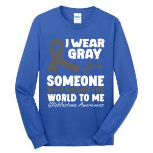 Glioblastoma Multiforme Gbm Advocate Astrocytoma Brain Tumor Gift Tall Long Sleeve T-Shirt