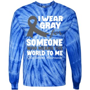 Glioblastoma Multiforme Gbm Advocate Astrocytoma Brain Tumor Gift Tie-Dye Long Sleeve Shirt