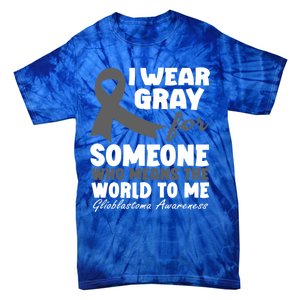 Glioblastoma Multiforme Gbm Advocate Astrocytoma Brain Tumor Gift Tie-Dye T-Shirt