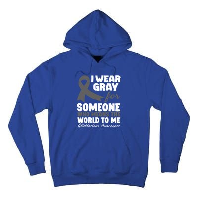 Glioblastoma Multiforme Gbm Advocate Astrocytoma Brain Tumor Gift Tall Hoodie