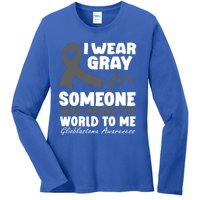 Glioblastoma Multiforme Gbm Advocate Astrocytoma Brain Tumor Gift Ladies Long Sleeve Shirt