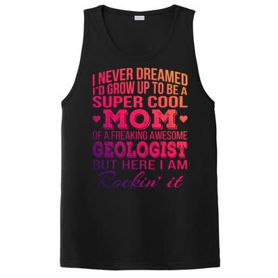 Geologist's Mom Gift Mother's Day Funny Gift PosiCharge Competitor Tank