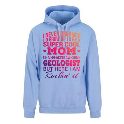 Geologist's Mom Gift Mother's Day Funny Gift Unisex Surf Hoodie