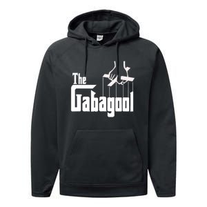 Gabagool Meme Performance Fleece Hoodie