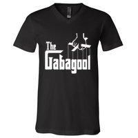 Gabagool Meme V-Neck T-Shirt