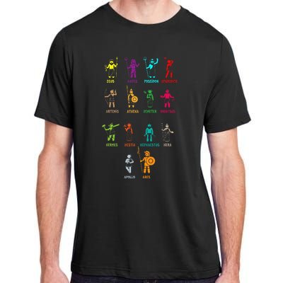 Greek Mythology Gods Gods Of Greece Adult ChromaSoft Performance T-Shirt