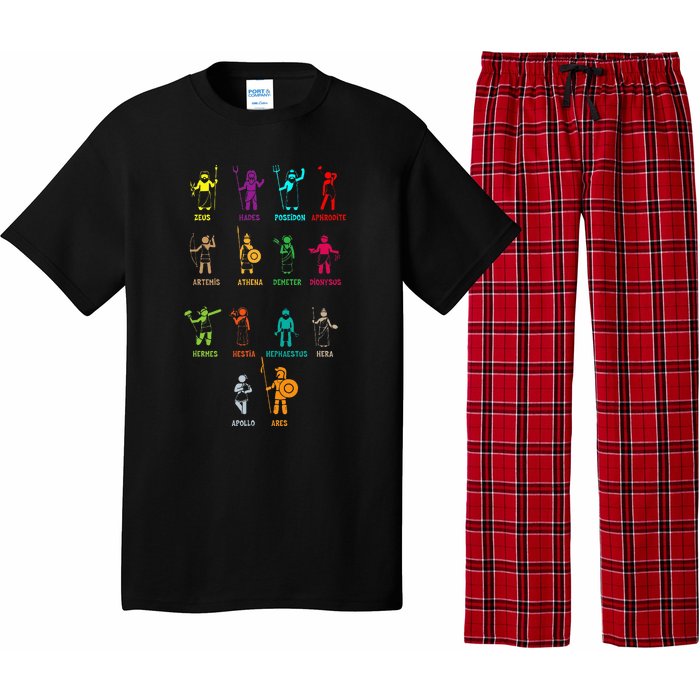 Greek Mythology Gods Gods Of Greece Pajama Set