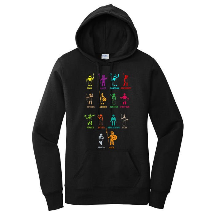 Greek Mythology Gods Gods Of Greece Women's Pullover Hoodie