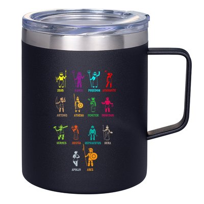 Greek Mythology Gods Gods Of Greece 12oz Stainless Steel Coffee Mug