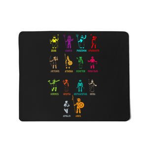 Greek Mythology Gods Gods Of Greece Mousepad