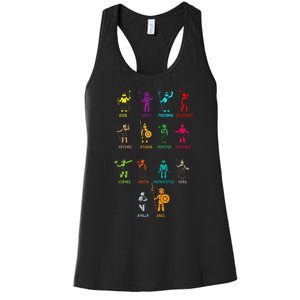 Greek Mythology Gods Gods Of Greece Women's Racerback Tank