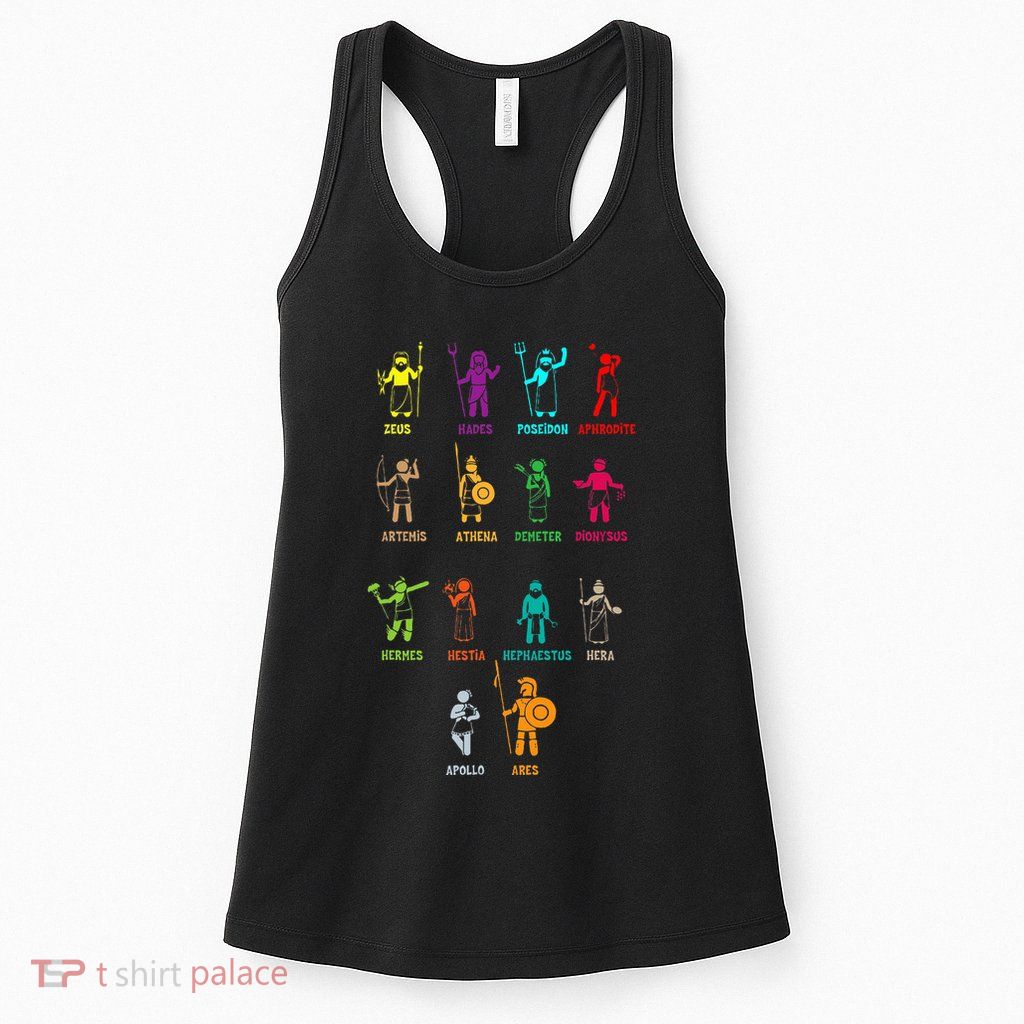 Greek Mythology Gods Gods Of Greece Womens Tank Top