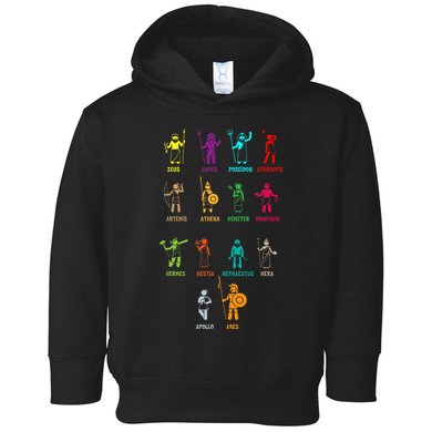 Greek Mythology Gods Gods Of Greece Toddler Hoodie