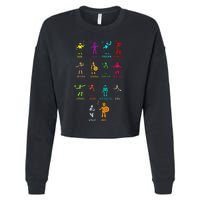 Greek Mythology Gods Gods Of Greece Cropped Pullover Crew